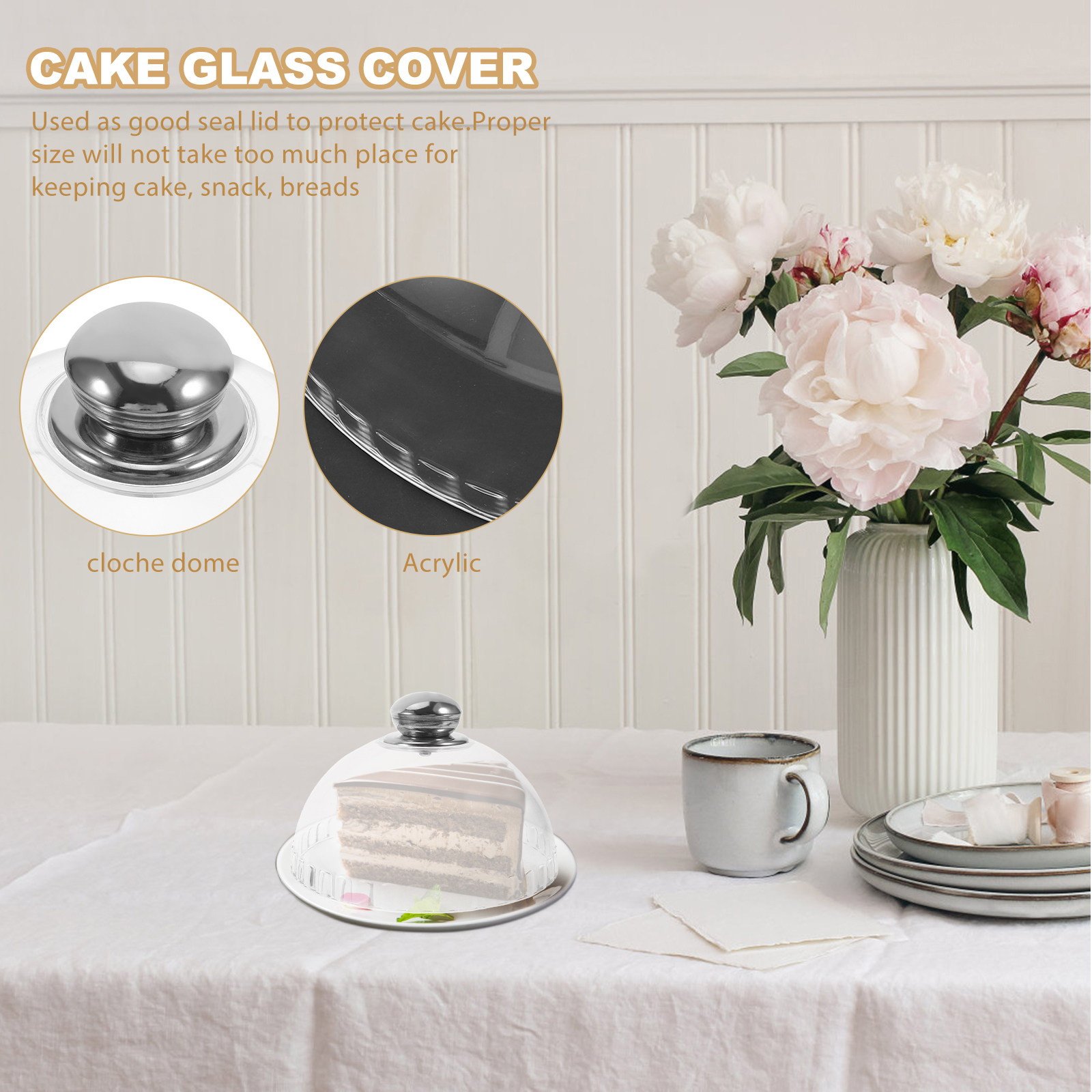 Transparante Acryl Taartdeksel - Plastic Dome Clear recensie en prijs
