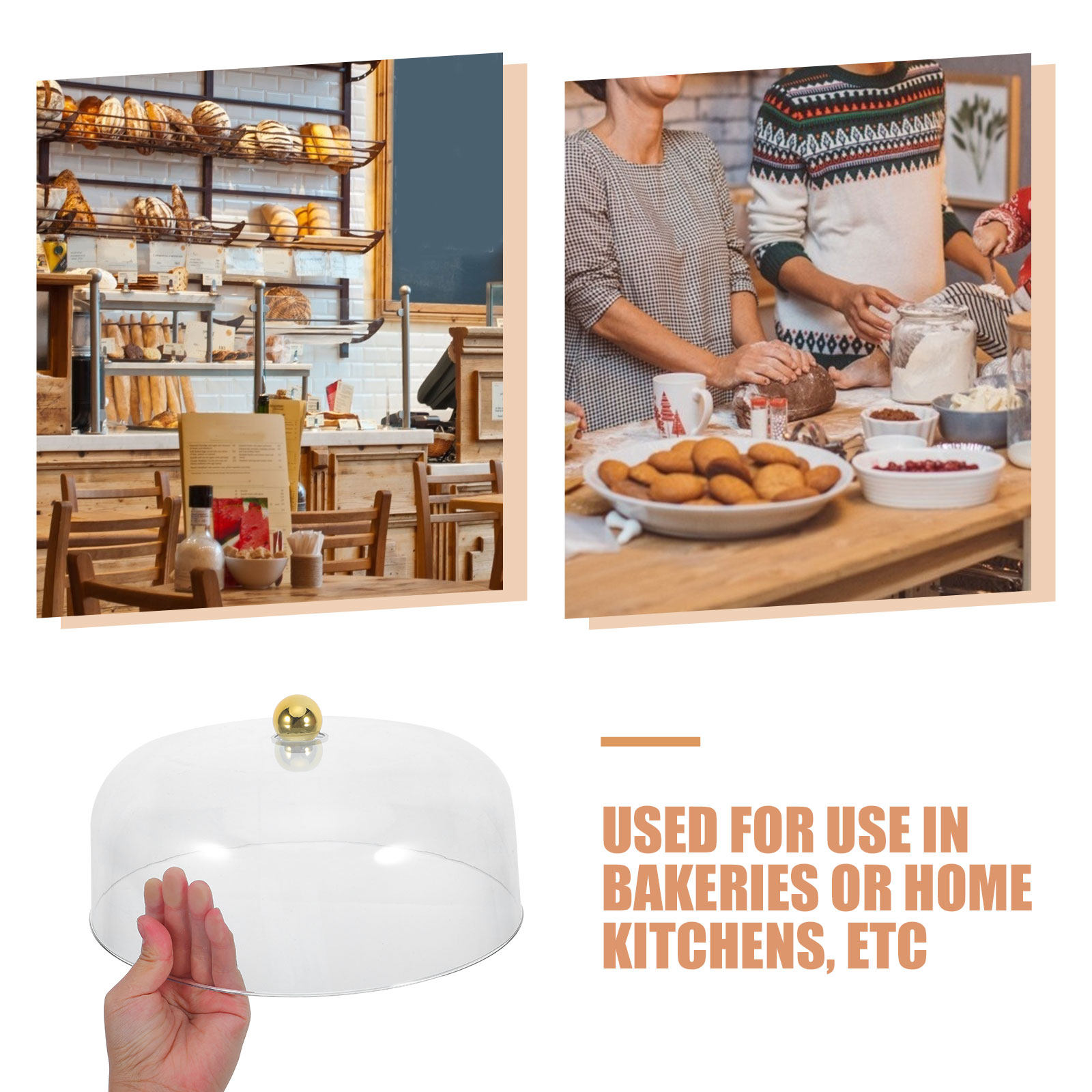 Transparante taartkoepel van p - Plastic Dome Clear recensie en prijs