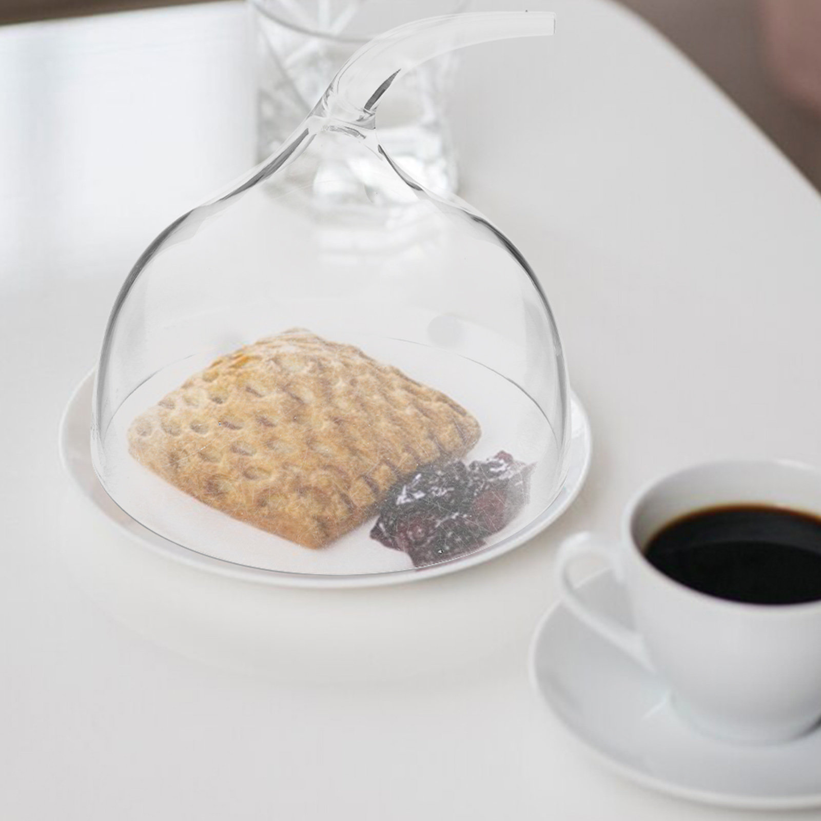 Lichtgewicht, transparante taa - Plastic Dome Clear recensie en prijs