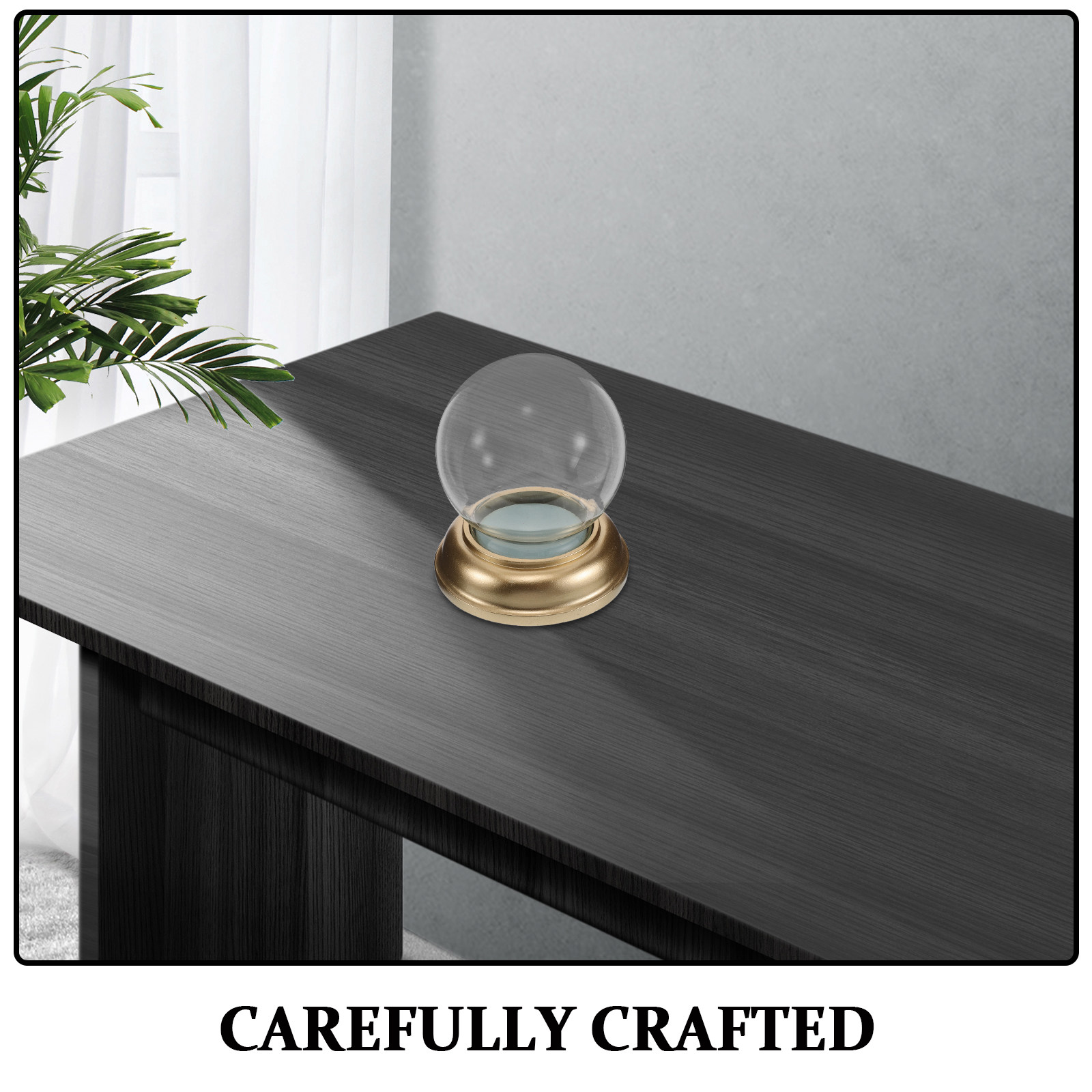 Leeg, transparant glazen sneeu - Plastic Dome Clear recensie en prijs