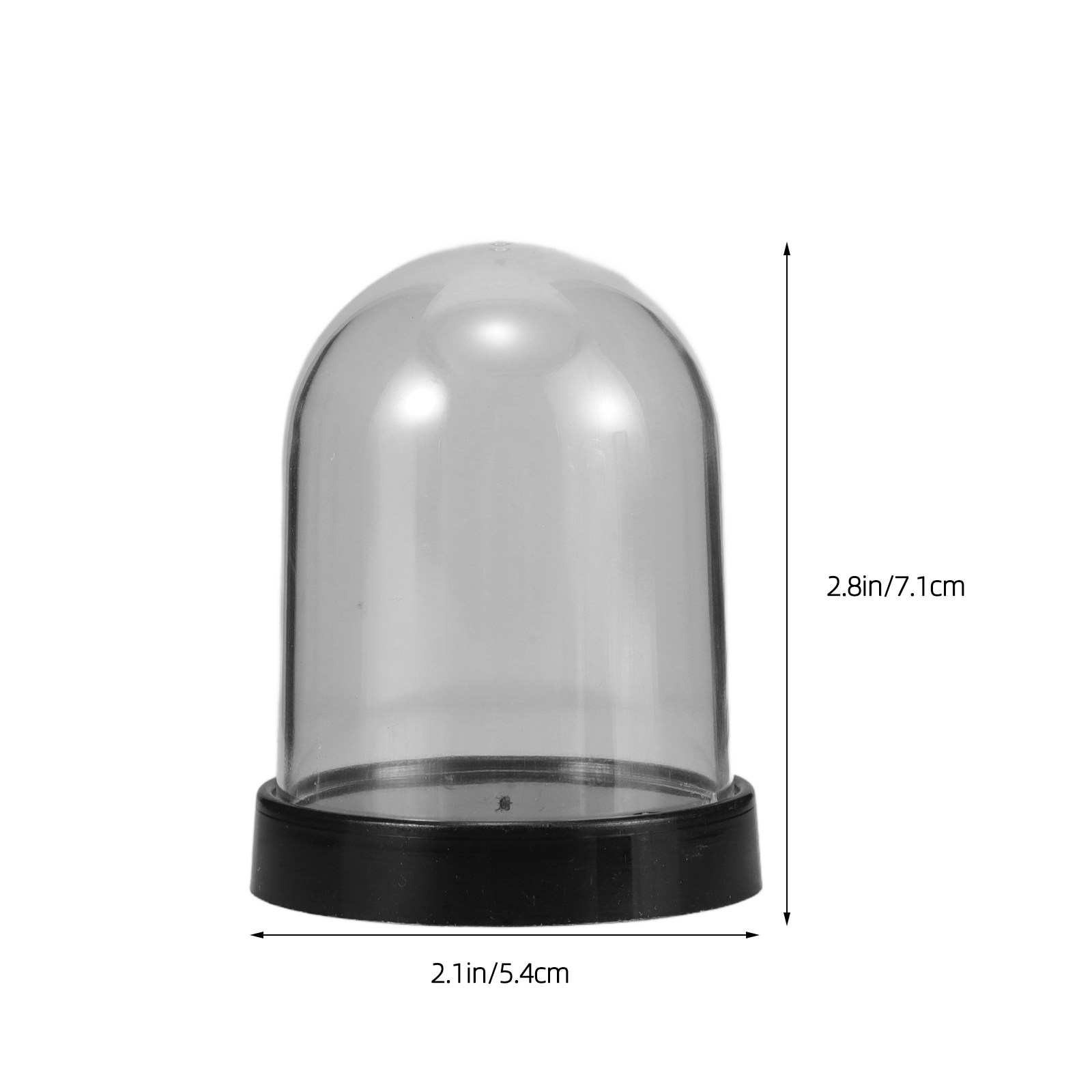 5 sets Dome Display Decoratiev - Plastic Dome Clear recensie en prijs
